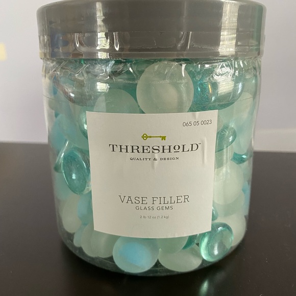 Threshold Accents Discontinued Nwt Threshold Glass Gems Vase Filler